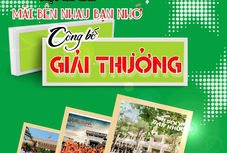 Công bố giải thưởng cuộc thi ảnh "Mãi bên nhau bạn nhớ"