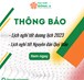 Thông Báo Nghỉ Tết Dương Lịch 2023 Và Tết Âm Lịch Nguyên Đán Quý Mão