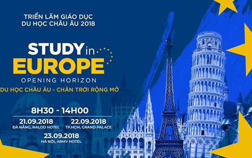 NGÀY HỘI GIÁO DỤC CHÂU ÂU 2018 