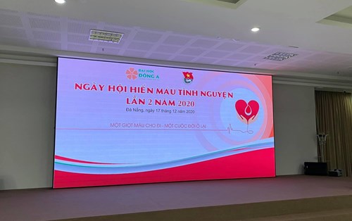 Hình ảnh các bạn sinh viên tham gia hiến máu tình nguyện lần 2 năm 2020