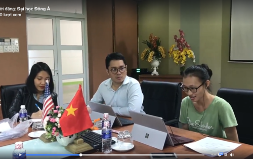 Sinh viên ĐÔNG Á phỏng vấn trình độ tiếng Anh để đi làm việc trên tàu biển năm sao Hoa Kỳ