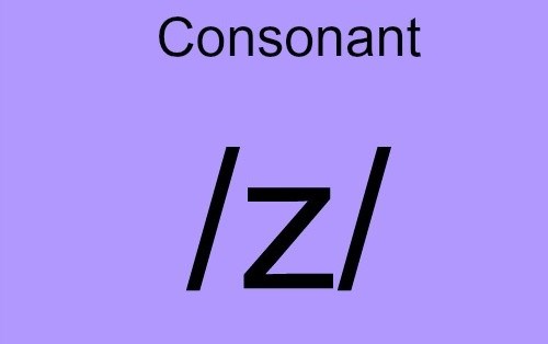 Cách phát âm duy nhất của chữ Z