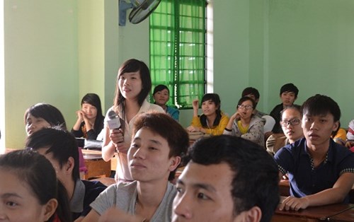 Sinh viên Phạm Thị Sao Khuê