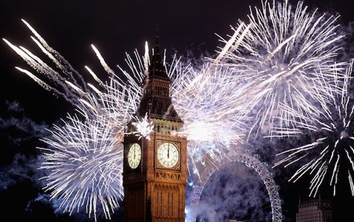 Cách đón mừng năm mới của các nước Anh và Mỹ