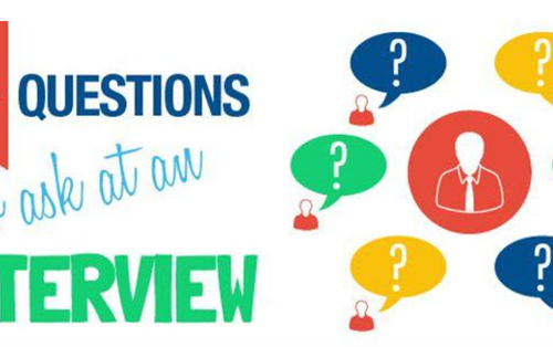 Tips for top questions to ask at an interview