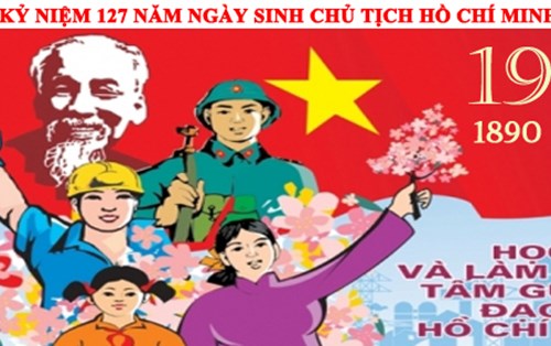 Kỉ niệm ngày sinh Chủ tịch Hồ Chí Minh